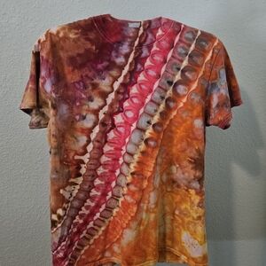 Cool Handmade One-of-a-kind Tie-dye Unisex T-shirt L